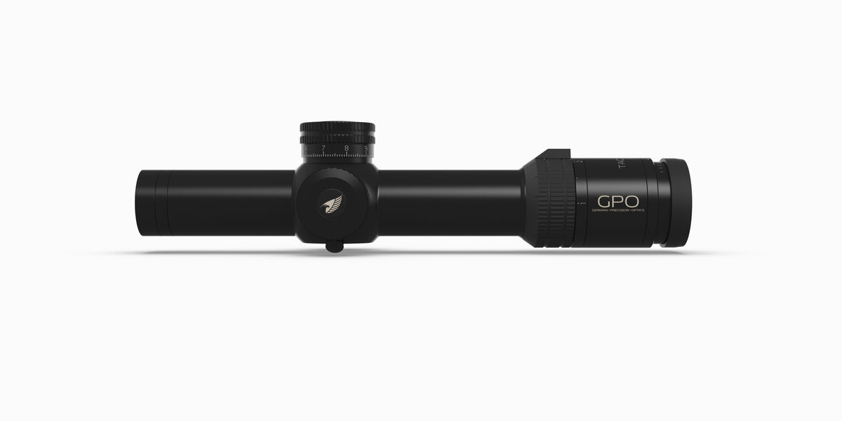 DEMO A - RT820 GPOTAC 1-8x24i, – Horseshoe illuminated reticle